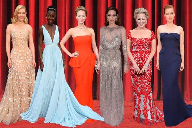 What celebrities wore at the Oscars