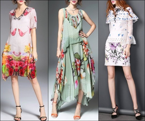 Different ways on how to wear floral prints