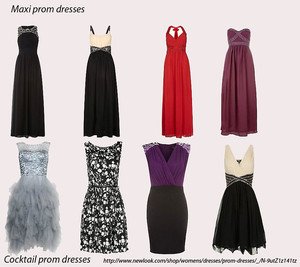 Type of dresses to wear to a prom