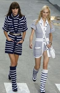 How to look chic in nautical stripes
