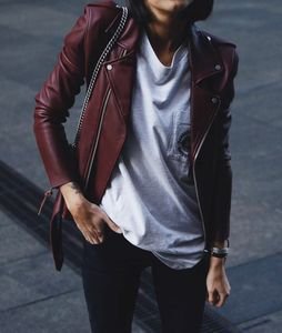 How to style/wear coloured biker jackets