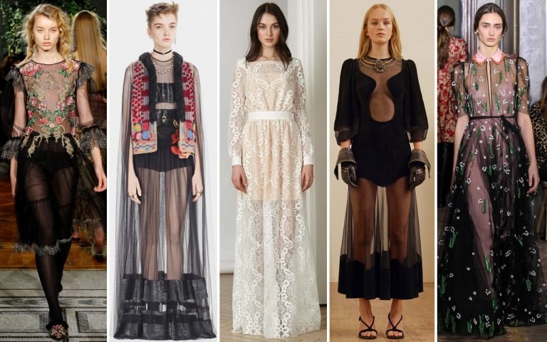 See through Fashion trend: How to wear it