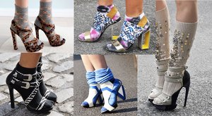 The Socks + Sandals Footwear Trend Are Back In Style