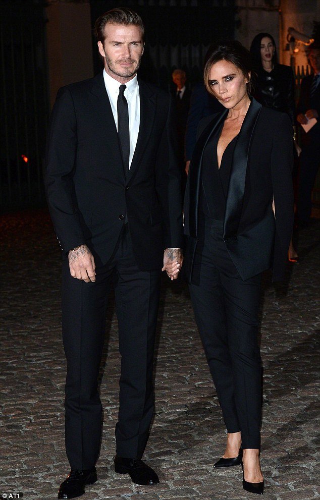 The Beckhams donate their clothes in aid of Philippine victims 1