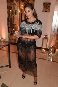 Celebrities wearing Transparent clothes