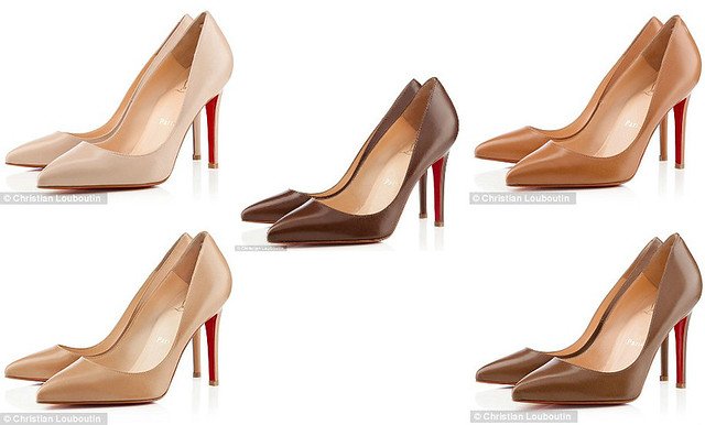 5 shades of Christian Louboutin shoes