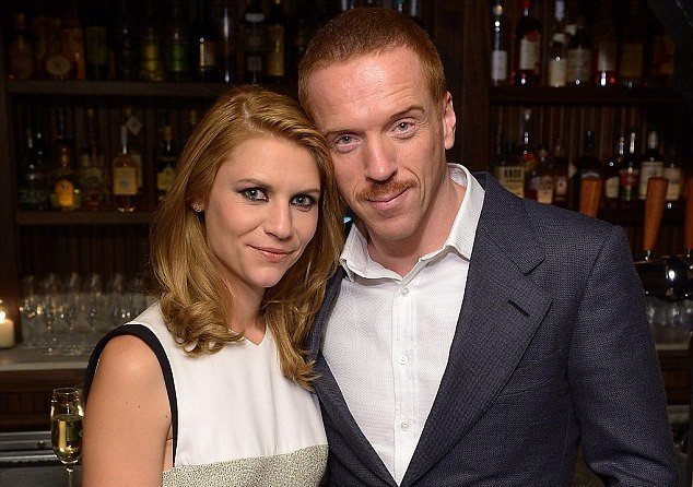 Claire Danes new dyed strawberry blonde hair