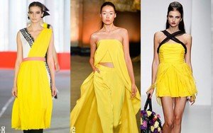 How to wear yellow dresses