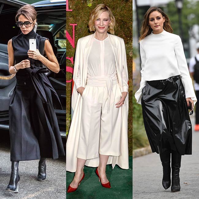 How to wear culottes trend this season