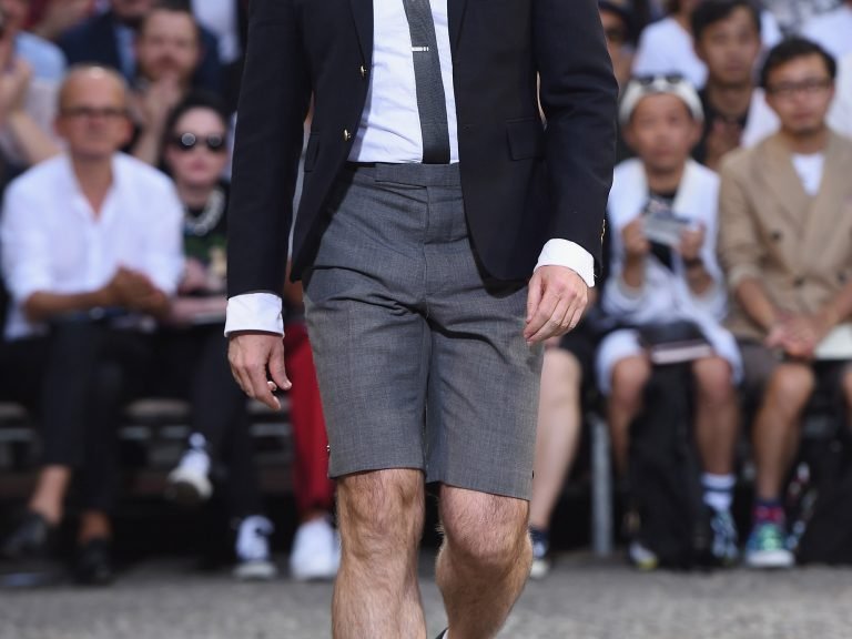 Men to Wear tailored shorts to work : Office shorts