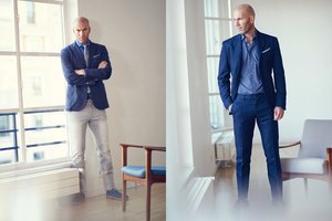 Zidane the face of Mango SS15 campaign