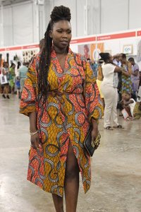 Ankara/kitenge/chitenge/African print wrap front dress