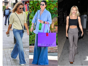 10 Ways to Rock Belly-Bottoms Pants/ Flared Vintage Trouser Trend Style
